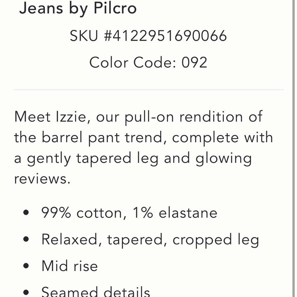 Pilcro Light Blue Flare Jeans with Star Accents - Picture 4 of 5